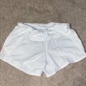 lululemon speed up shorts “4”